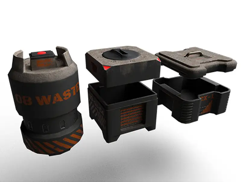Sci-Fi Crates #2 Asset Thumbnail