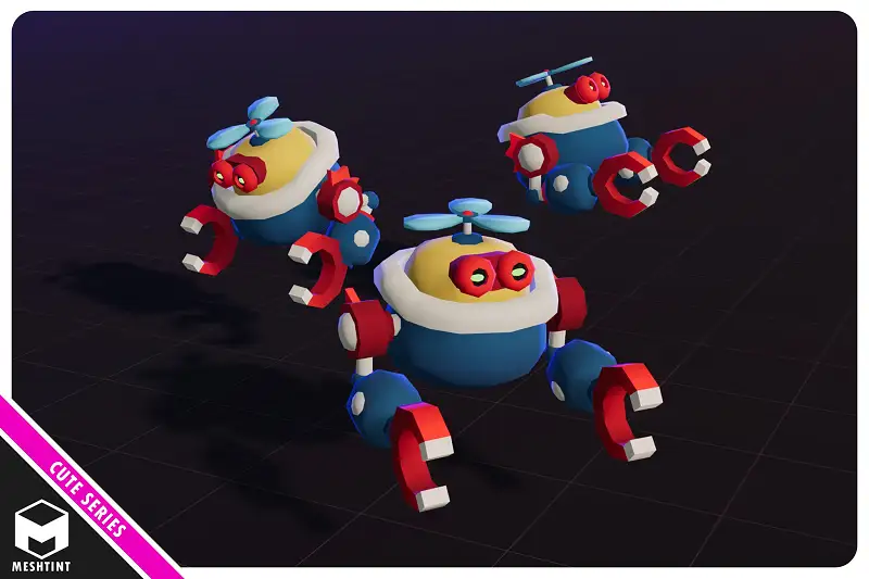 Alien Skye Cute Series: Cartoony Alien Character Pack Asset Thumbnail