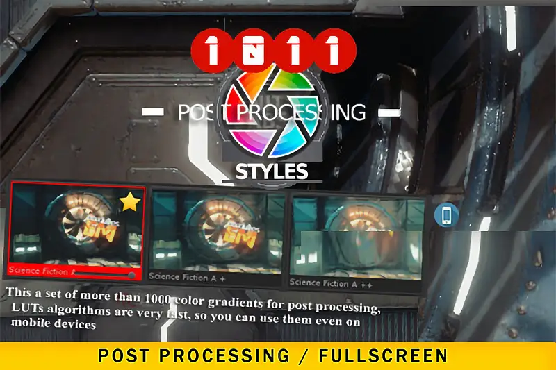 1000 LUTs for Post Processing Asset Thumbnail