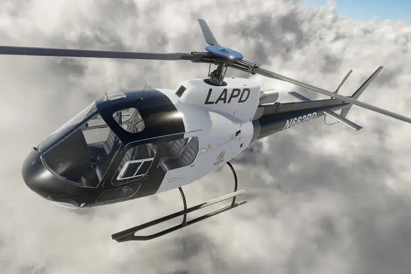 Police Eurocopter AS350 Asset Thumbnail