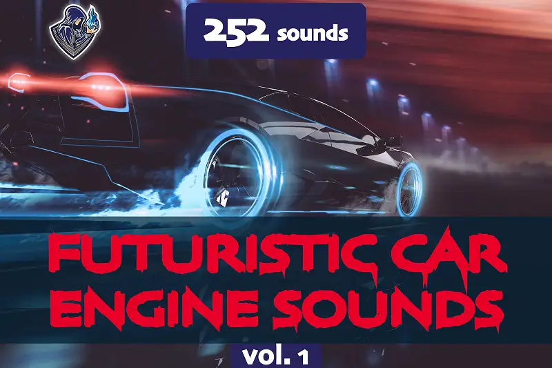 Futuristic Car Engine Sounds Vol. 1 Asset Thumbnail