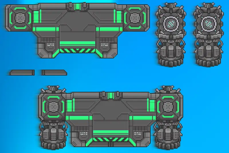 RC Art - Vehicles Dropship Asset Thumbnail