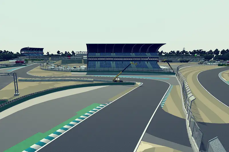 Cartoon Race Track Hockenheim Asset Thumbnail
