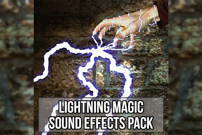 Lightning Magic Sound Effects Pack Asset Image