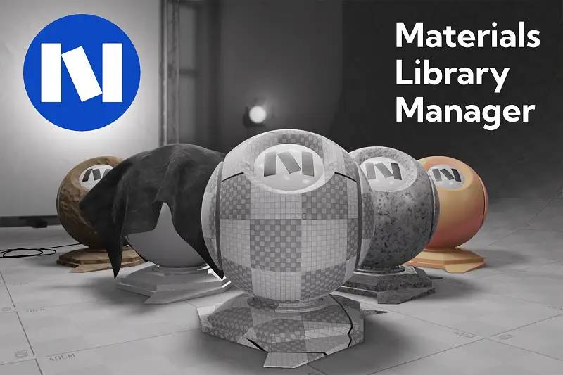 MLM - Materials Library Manager Asset Thumbnail