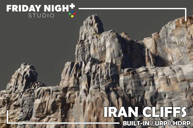 Iran Cliffs Modular Pack Asset Thumbnail