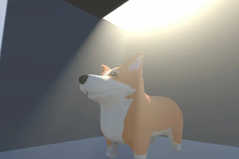 Corgi God Rays - URP Volumetric Lighting Asset Thumbnail