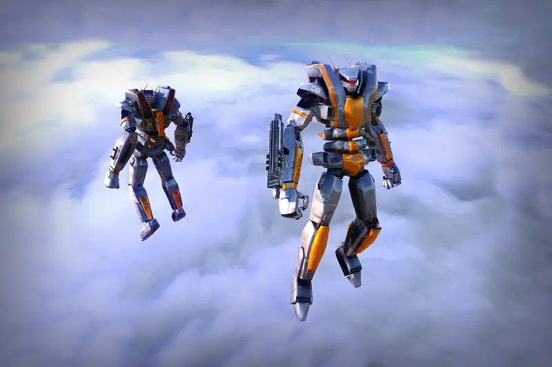 Mecha Robot Asset Thumbnail