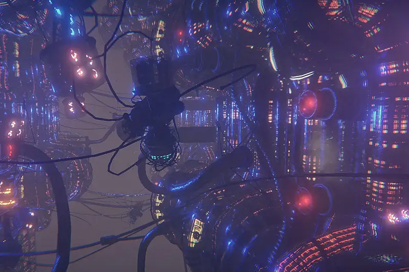 Cyberpunk Glass City Environment Pack Asset Thumbnail