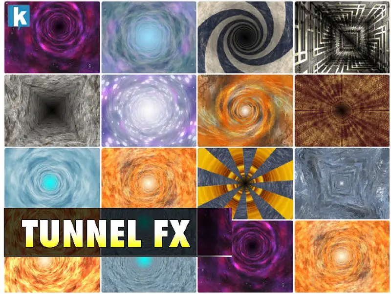 Tunnel FX: Stunning 3D Animated Tunnels Asset Thumbnail