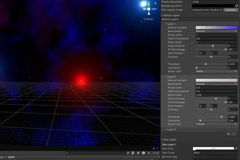 Cosmic Skybox Generator Asset Thumbnail