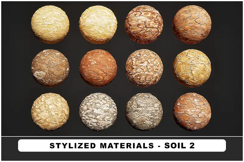 Stylized Materials - Soil 2 Asset Thumbnail