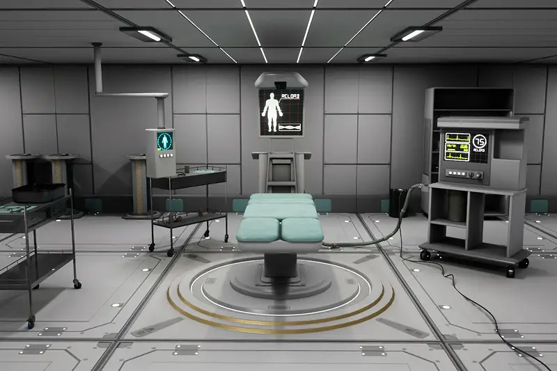 SciFi Medical Room Asset Thumbnail