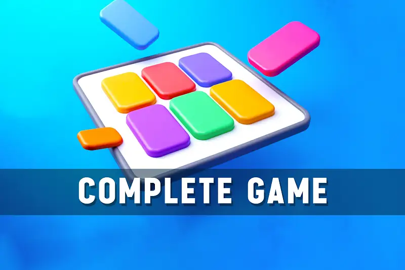 Card Shifting | Puzzle Game Template Asset Thumbnail