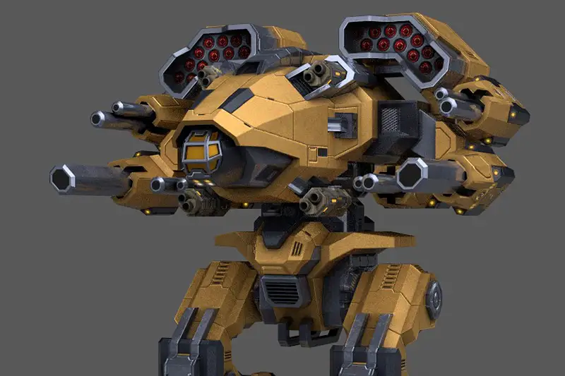 Vulture - Battle Mech Asset Thumbnail