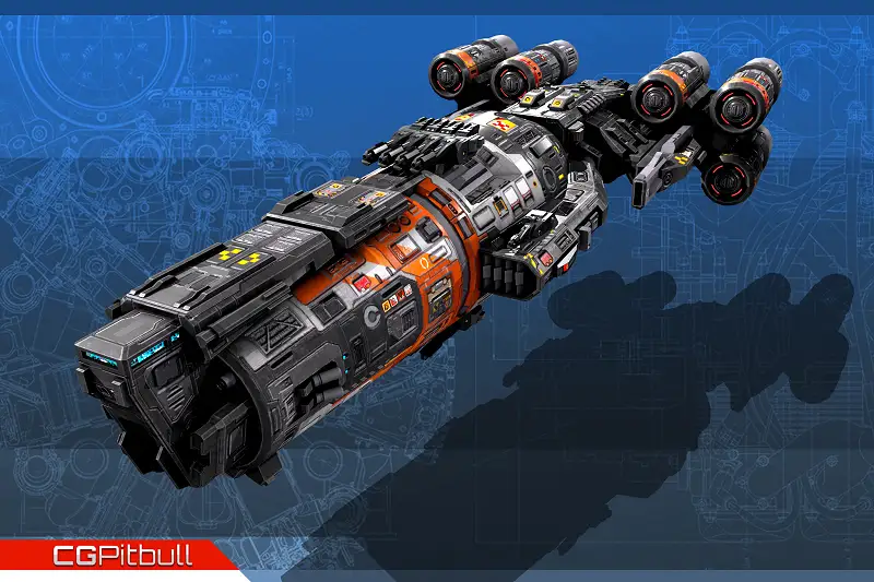 SF REBEL Destroyer RF3 Asset Image