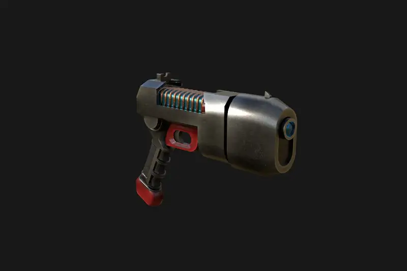 Sci fi-Gun Asset Thumbnail