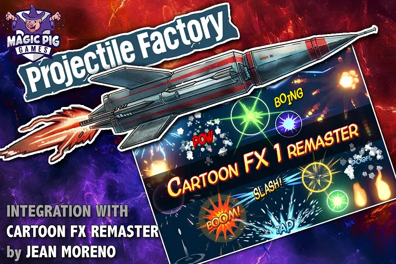 Projectile Factory for Cartoon FX Remaster Asset Thumbnail