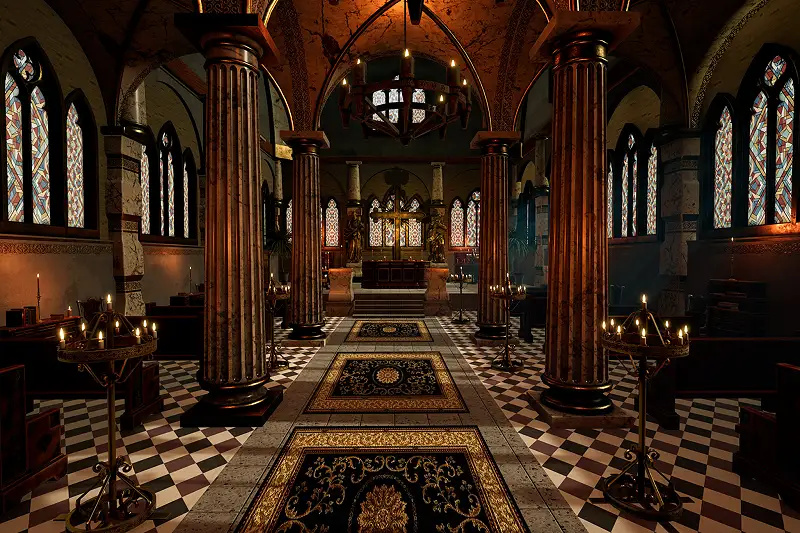 Church 3. (URP) Asset Thumbnail