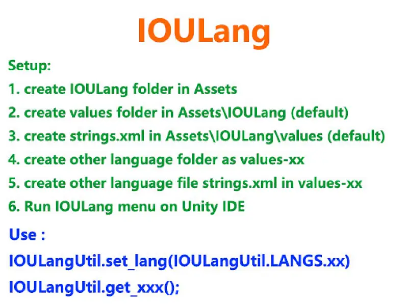 IOULang-multi-language tools Asset Thumbnail