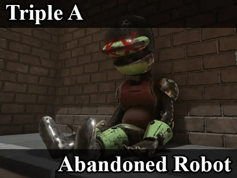 PBR Abandoned Robot Asset Thumbnail