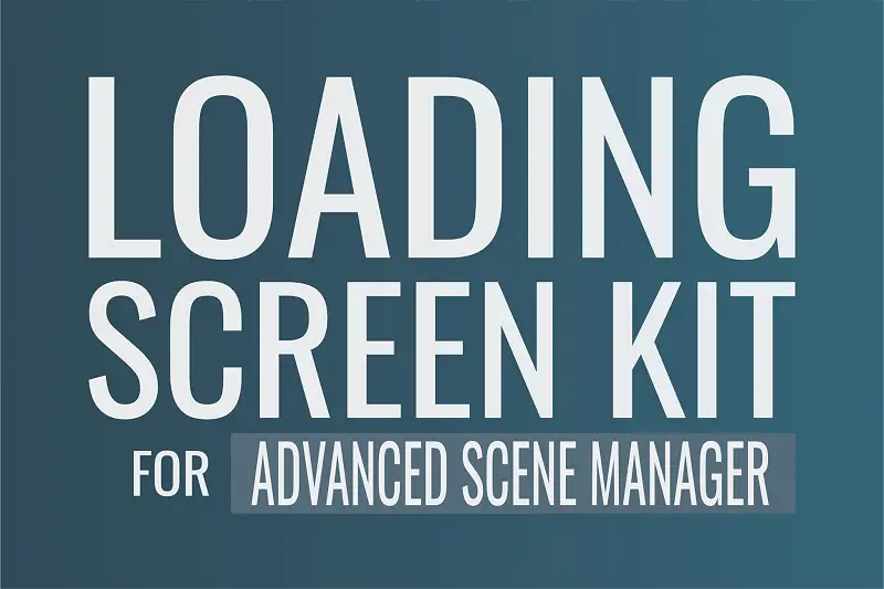Loading Screen Kit for Advanced Scene Manager Asset Thumbnail