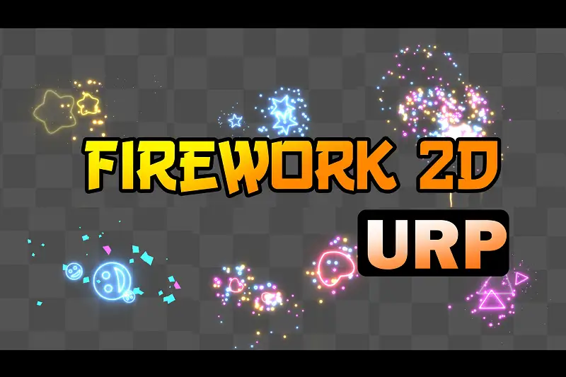 2D Fireworks Effect Package for URP Asset Thumbnail