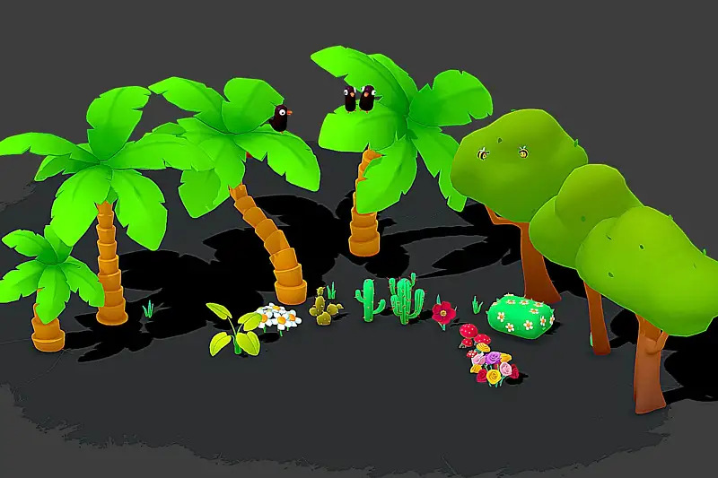 3D-Vegetation-Trees Asset Thumbnail