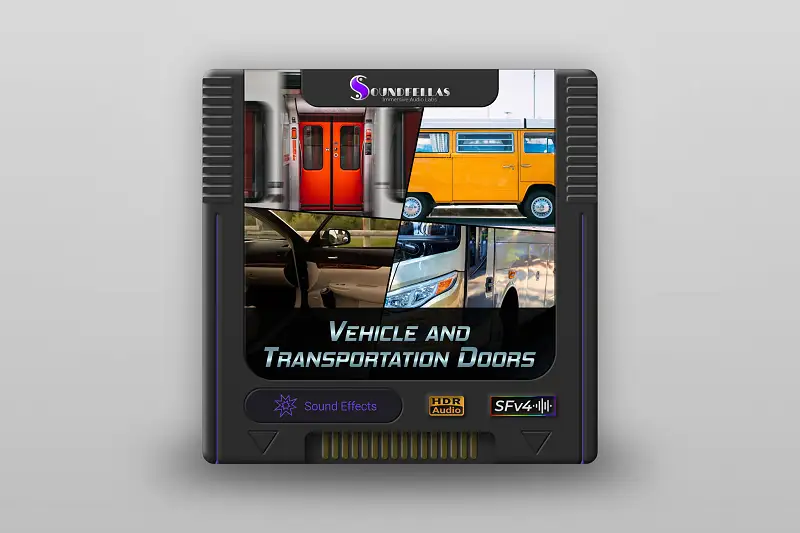 Vehicle and Transportation Doors Sound Library Asset Thumbnail