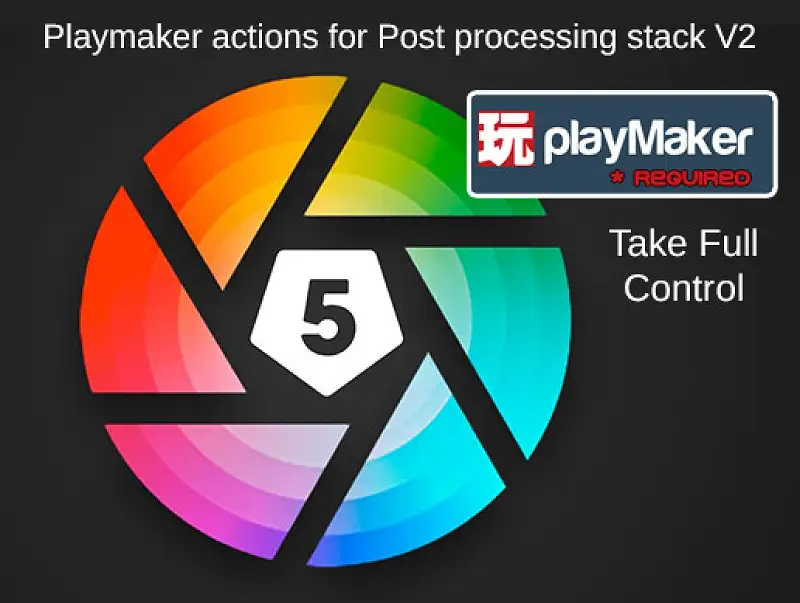Post Processing Stack V2 - the Playmaker Actions Asset Thumbnail