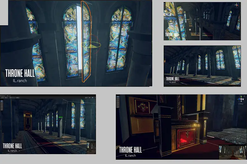 Medieval Throne Hall (URP) Asset Thumbnail