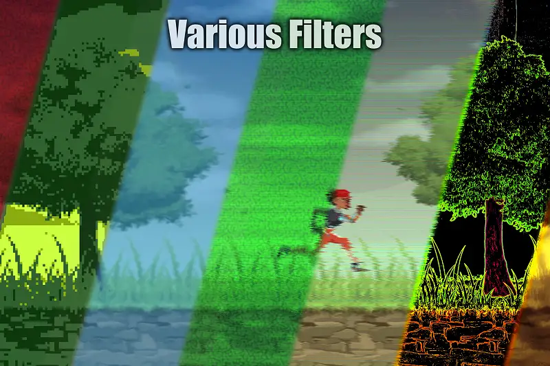 Overlay Filters 2D - Layered Post Processing Shaders Asset Thumbnail