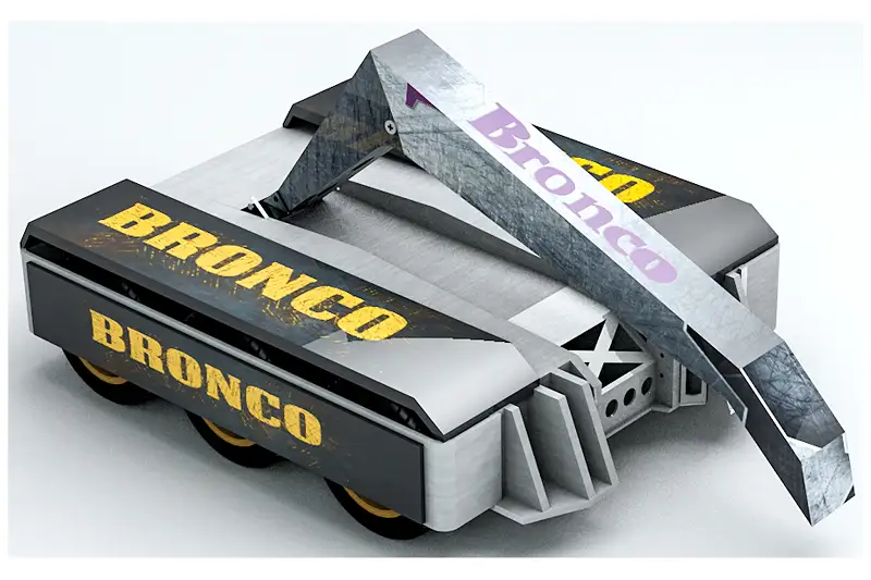 Bronco Fighting Robot Asset Thumbnail