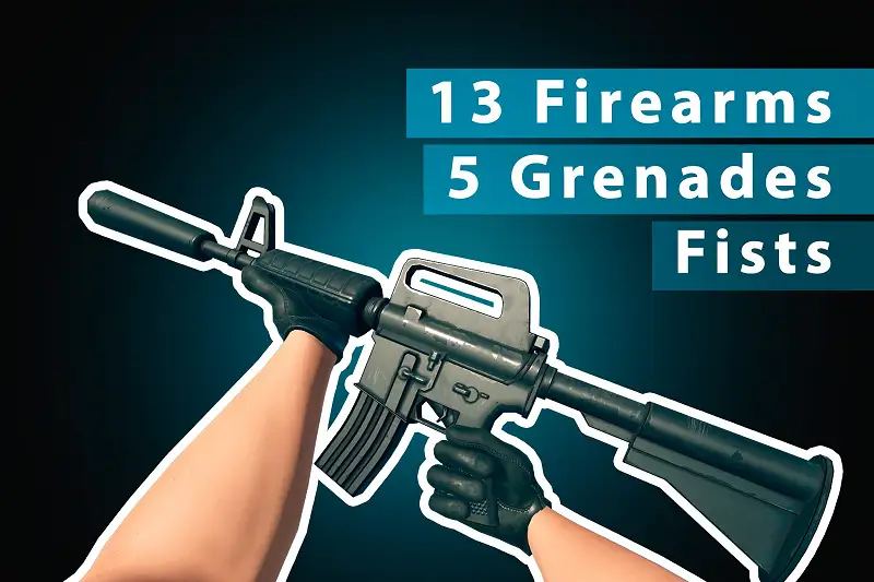Stylized Guns (Animated) Asset Thumbnail