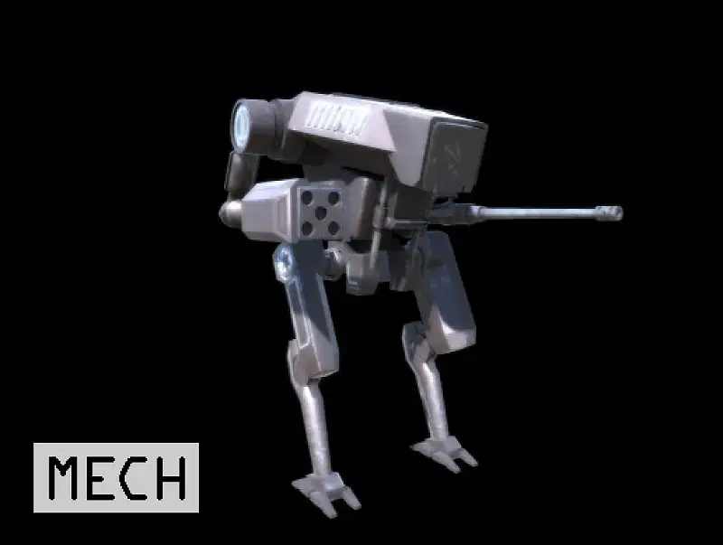 Mech Robot Asset Thumbnail