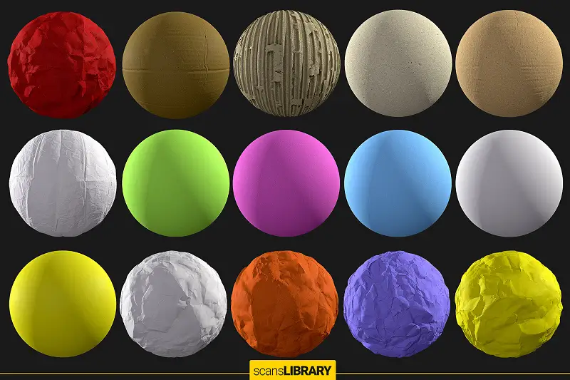 Paper Cardboard Scans Package Asset Thumbnail