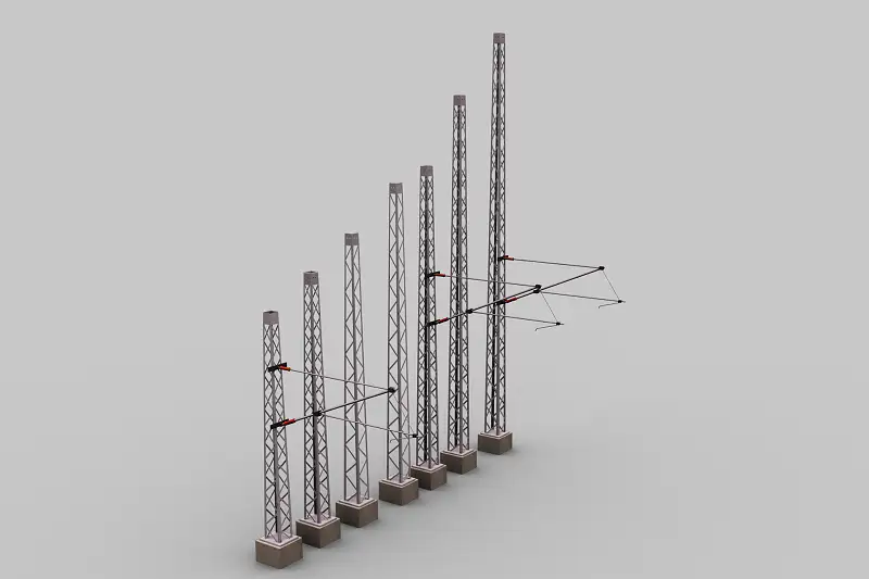 Electric Pole Railway Asset Thumbnail