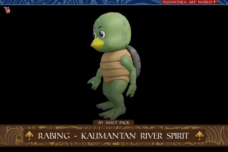 Rabing Kalimantan River Spirit Asset Asset Thumbnail