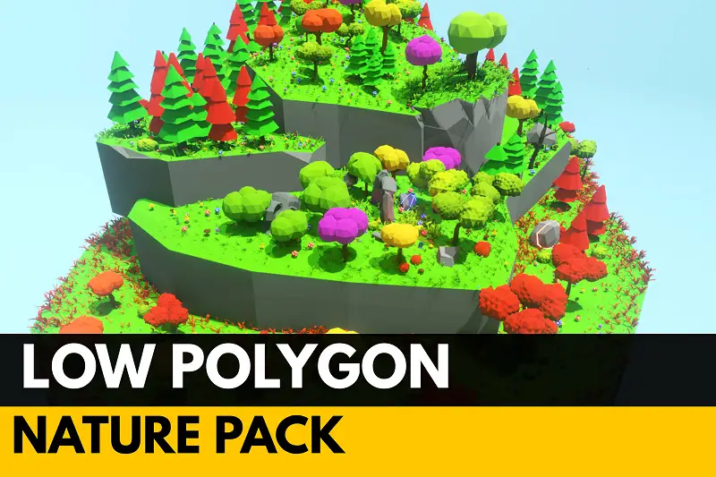 Low Polygon Nature Pack Asset Thumbnail
