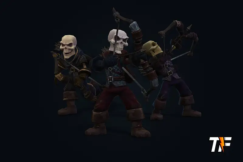 Stylized Archer Skeleton Asset Thumbnail