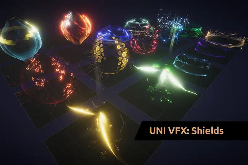 UNI VFX: Shields & Defense for Visual Effect Graph Asset Thumbnail