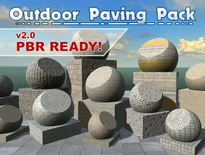 Outdoor Paving Pack Asset Thumbnail