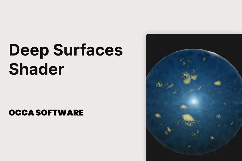 Deep Surfaces Shader: Volumetric Ice, Crystal, and Gem Effects for Unity Asset Thumbnail