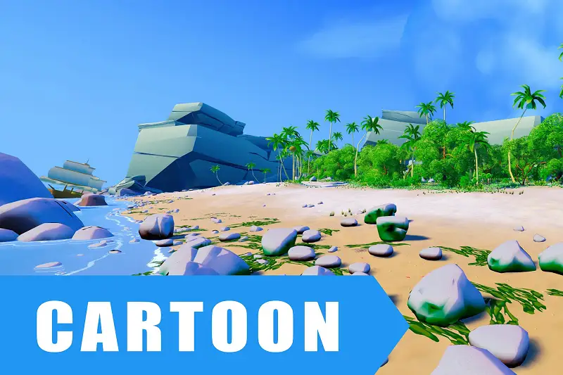 CarToon_Island_1.01 Asset Thumbnail
