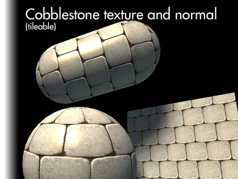 Cobblestone Texture - Tileable Asset Thumbnail
