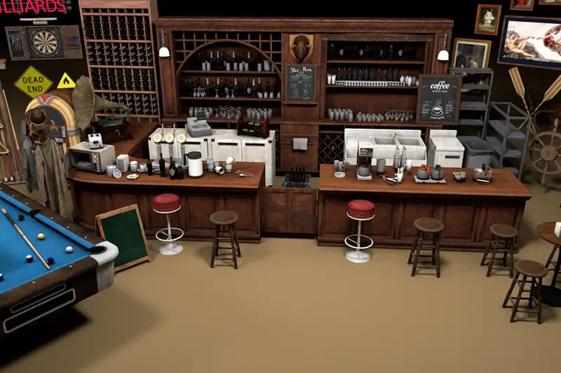 Ultimate Bar Props Package Asset Thumbnail