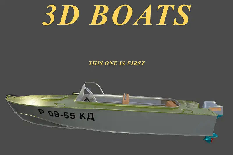 3D Boat - Progress Asset Thumbnail