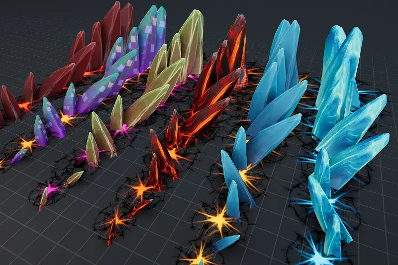 Rocky Impales VFX - Rock Attacks Asset Thumbnail