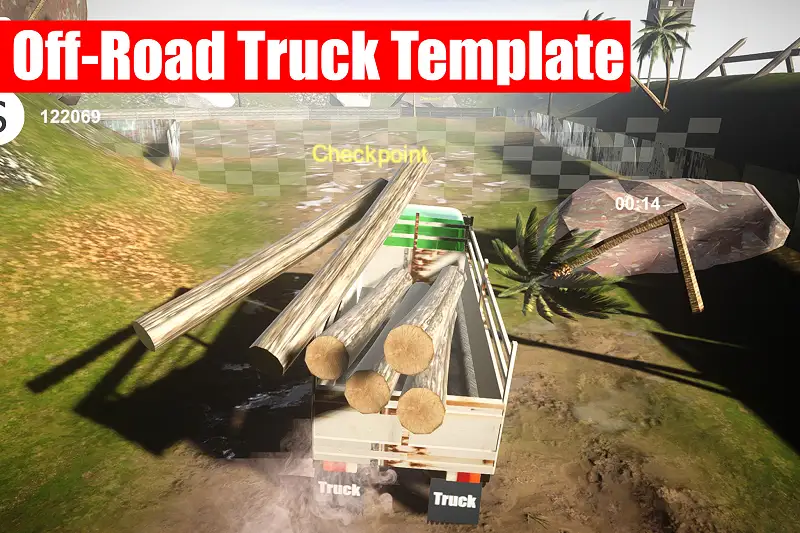 Off-Road Truck Template Asset Thumbnail