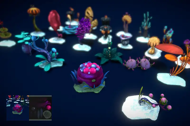CartoonSeaweed 12 Asset Thumbnail